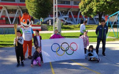 Mini cicibanova olimpijada za učence prve triade jeseniških osnovnih šol